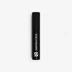 Vaporisateur de voyage noir Olfazeta by Chogan Imperatrix 10 Years Edition, nom et logo Z blancs sur fond gris clair