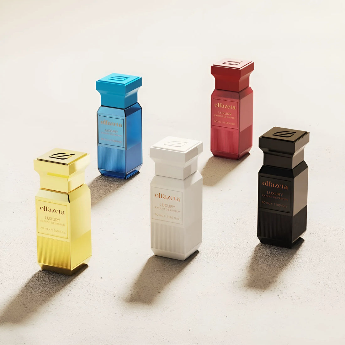 Olfazeta Luxury extrait de parfum flacon rouge