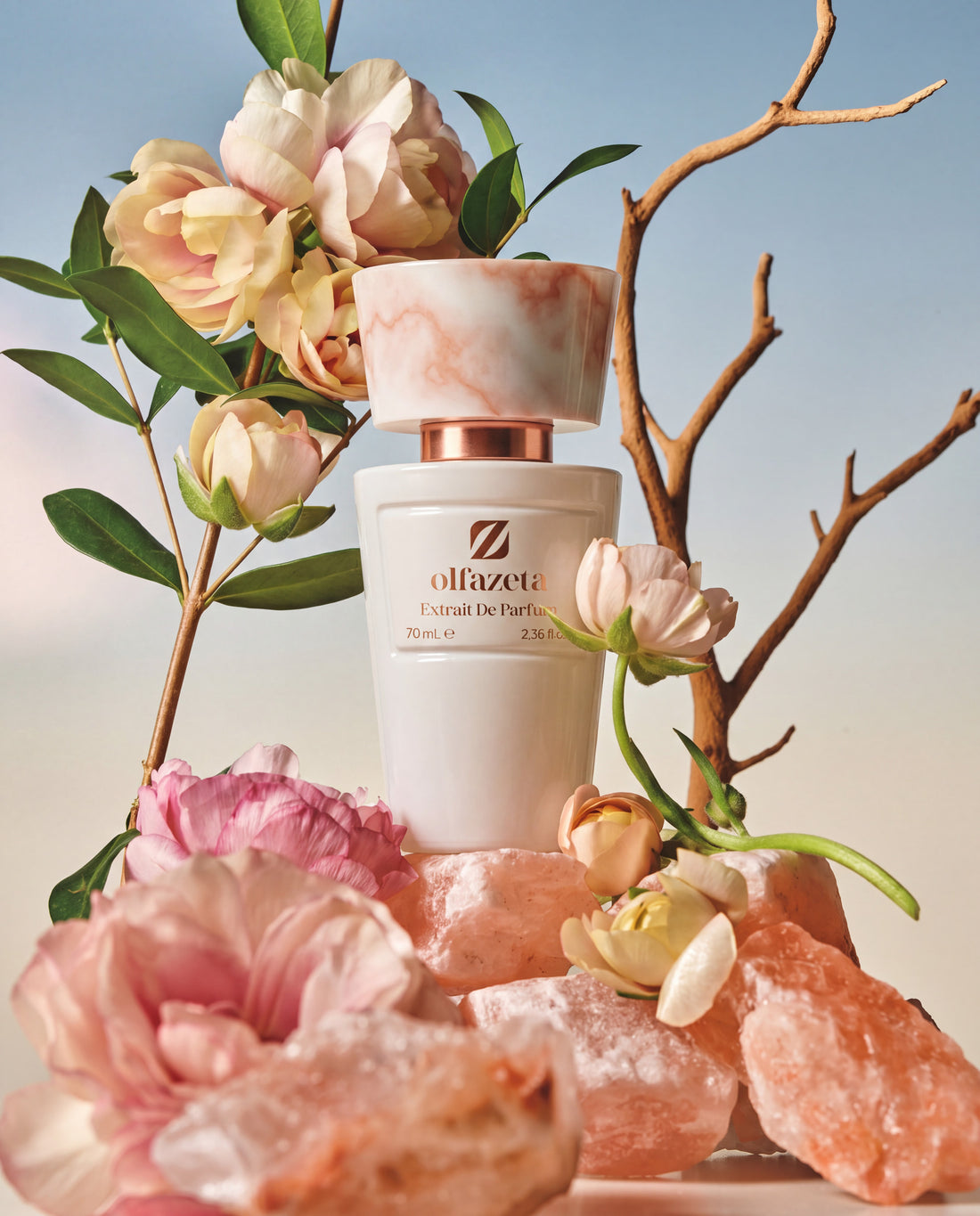 Olfazeta Millésime extrait de parfum flacon blanc